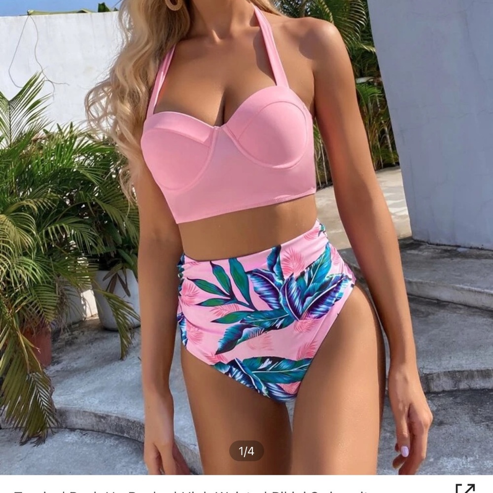 Push up high waist Bathing suit